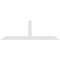 Ekena Millwork Portland Architectural Grade PVC Gable Bracket, 108"W x 36"H x 4"D x 6"F, 8/12 Pitch GBP108X36X0406POR00 - alternate 4